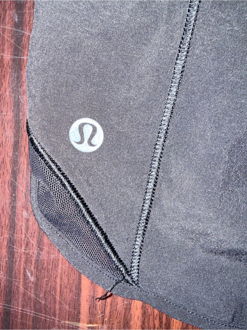 lululemon athletica Black Athletic hotty hot shorts - Picture 3 of 4